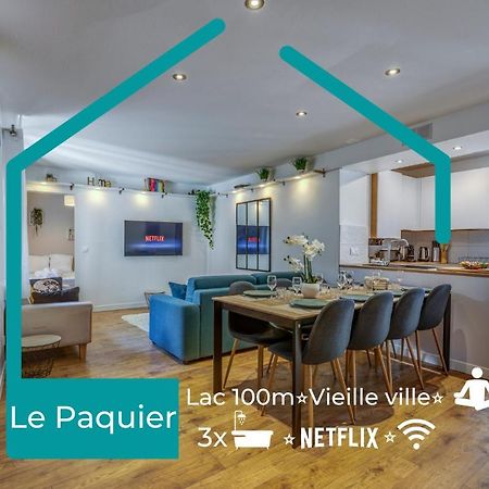 Le Paquier - Mycosyapart, Vieille Ville, Calme, Lac 100M, Netflix Annecy Eksteriør billede