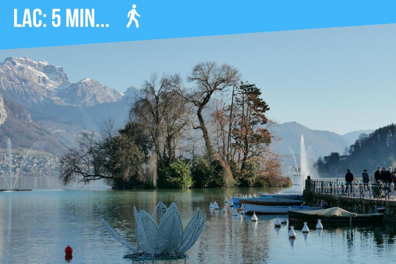 Le Paquier - Mycosyapart, Vieille Ville, Calme, Lac 100M, Netflix Annecy Eksteriør billede